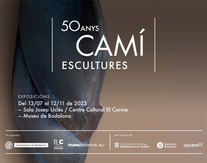El Museu de Badalona i la Sala Josep Uclés acullen simultàniament una exposició de l’escultor Josep M. Teixidó Camí