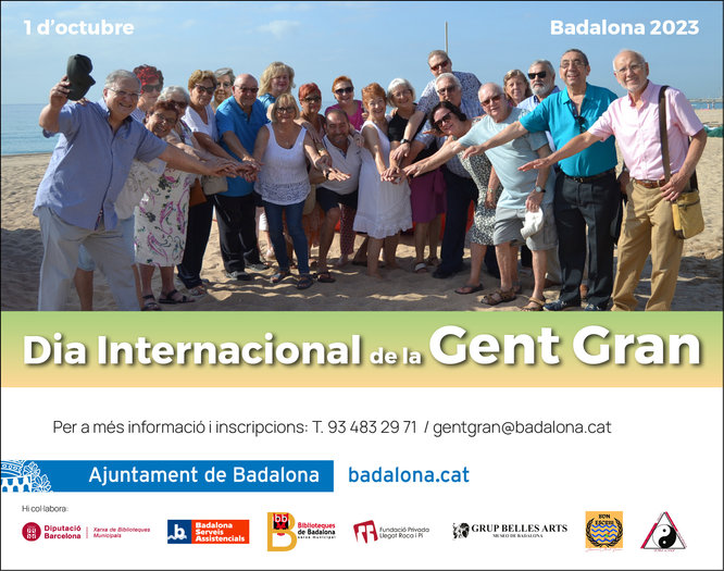 L’Ajuntament presenta el programa d’activitats amb motiu del Dia Internacional de la Gent Gran