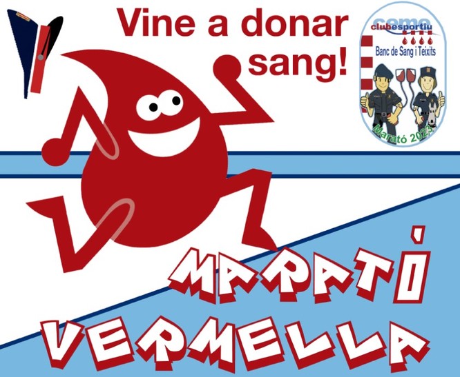 Badalona participa en la segona edició de la campanya de donació de sang "Marató Vermella" dels Mossos d'Esquadra